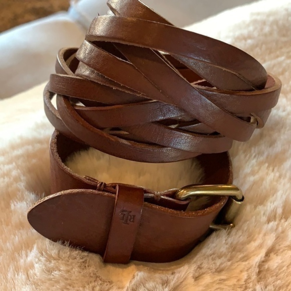 Ralph Lauren Vintage Braided Belt size medium
